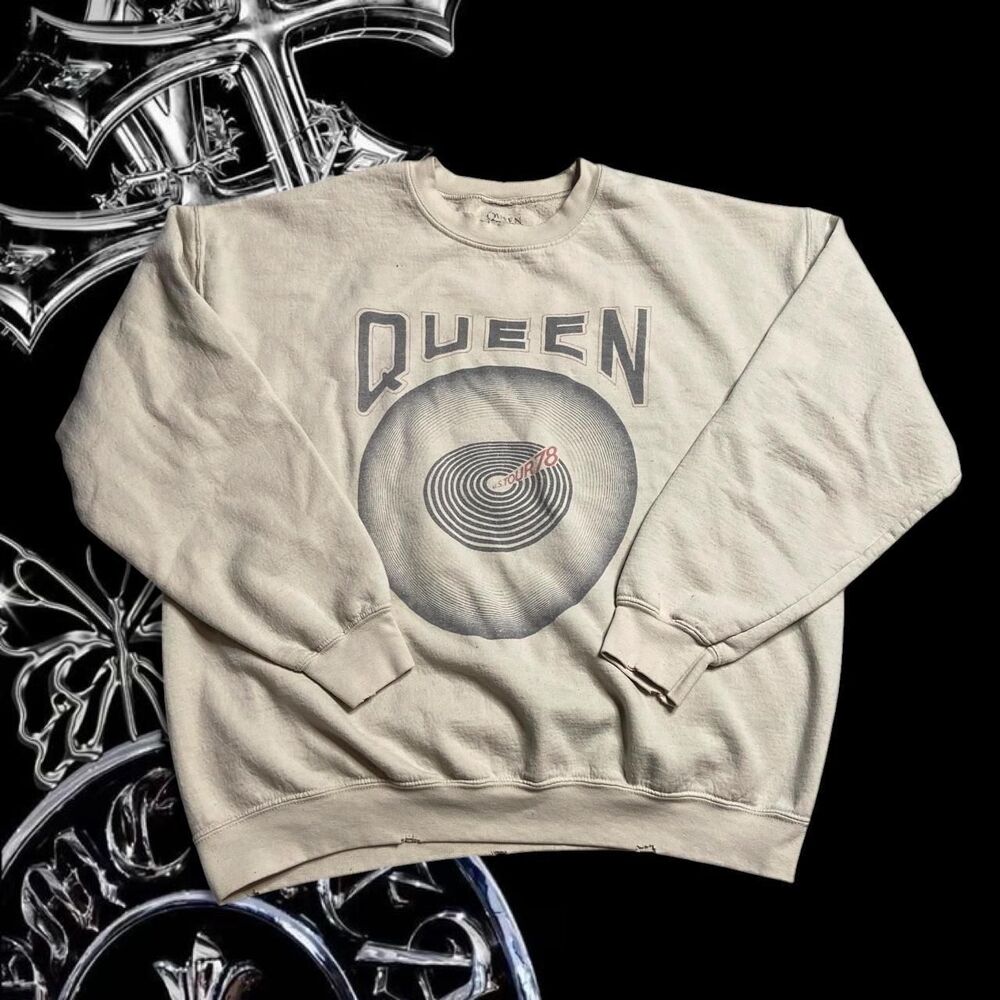 70s Queen band sweatshirt